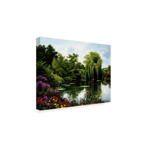 Anthony Casay 'Garden Scene 15' Canvas Art,18x24